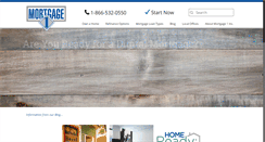 Desktop Screenshot of mortgageone.com